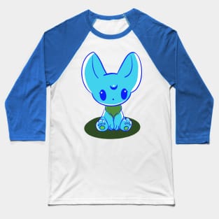 Blue Vampire kawaii Baseball T-Shirt